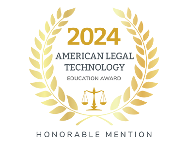 2024 American Legal Technology Education Award: Honorable Mention Award