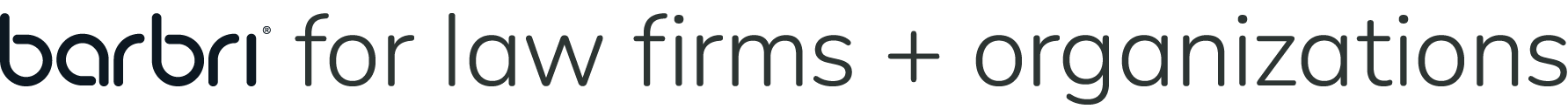 Barbri for law firms + organizations
