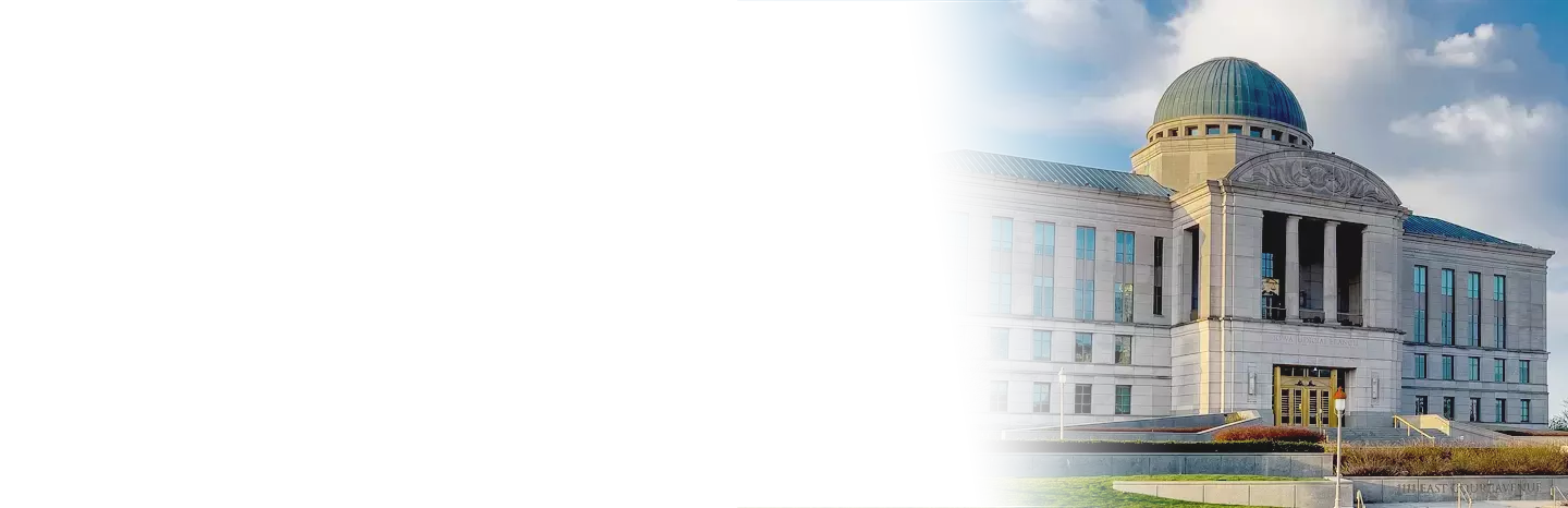 Judicial building in Iowa
