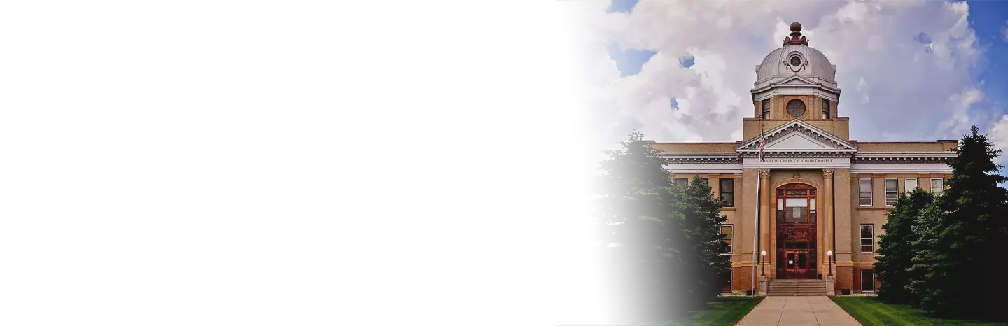 Webster County Courthouse in North Dakota