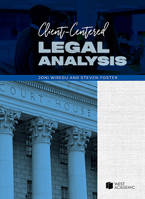 Book cover of Client Centered Legal Analysis